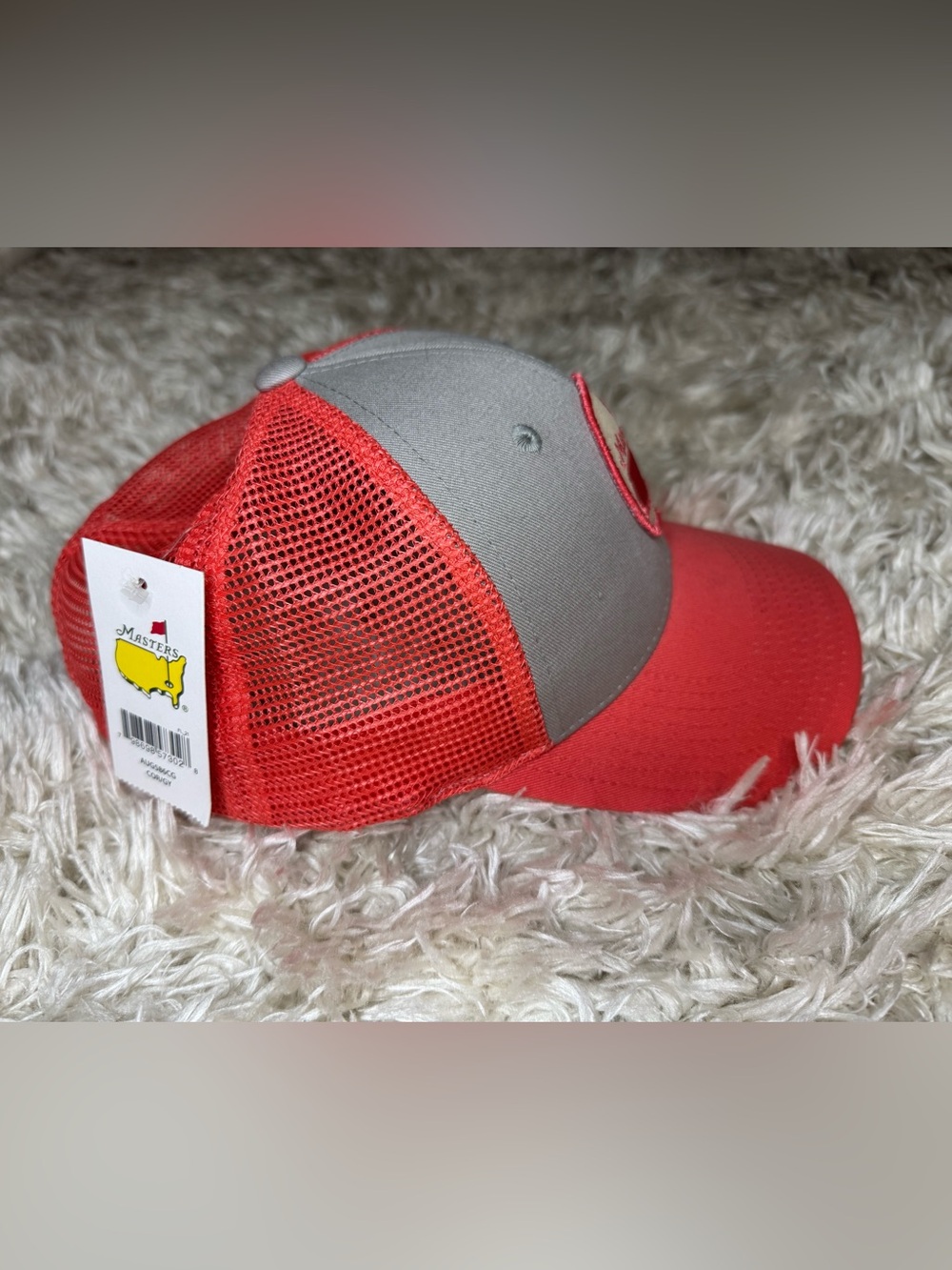 Masters Pink and Gray Ladies Fit Trucker Hat - Picture 3 of 16